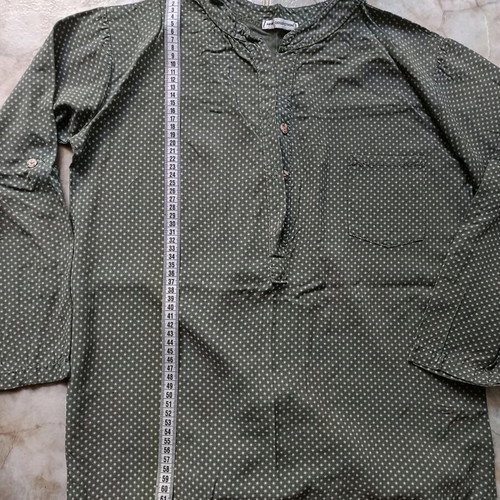 New Collection women's shirt like new, green, size M