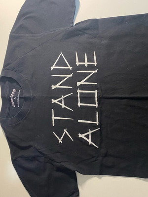 Stand Alone black t-shirt size S like new