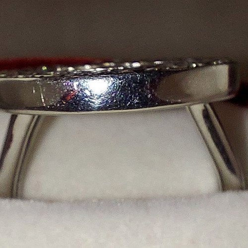 JUST CAVALLI SILVER RING WITH SWAROVSKI STONES - RARE PIECE
