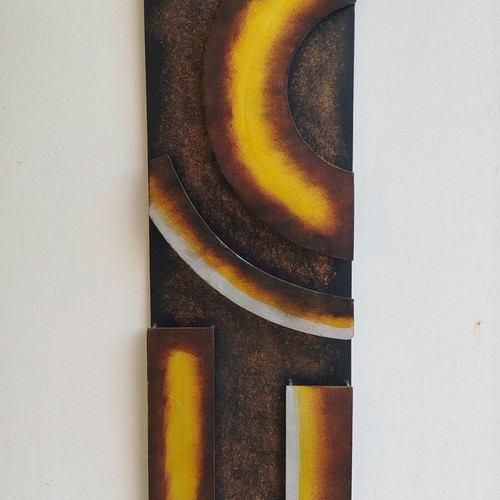 Brass frame new modern design in earthy colors