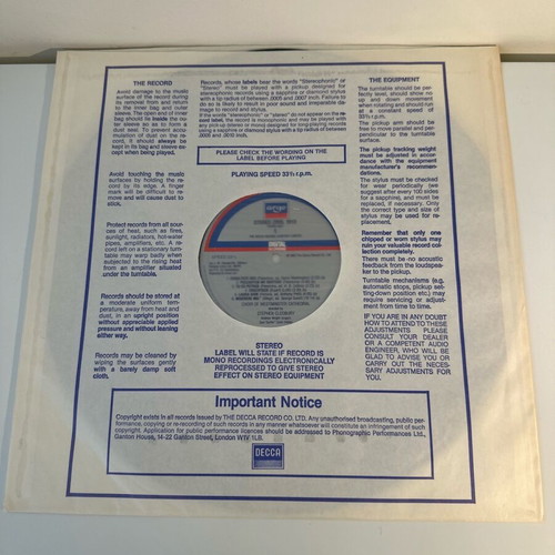 Allegri Miserere vinyl like new, classical music