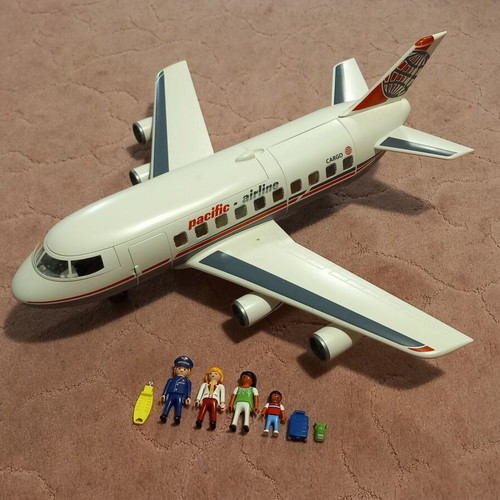 Playmobil Vintage Pacific Airline Airplane No 4310 like new