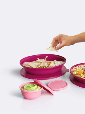Tupperware Aloha Serving Bowl 2.2L new, airtight