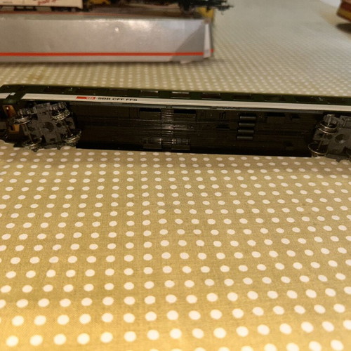 Vintage H0 Model Train Wagons Set of 5 used