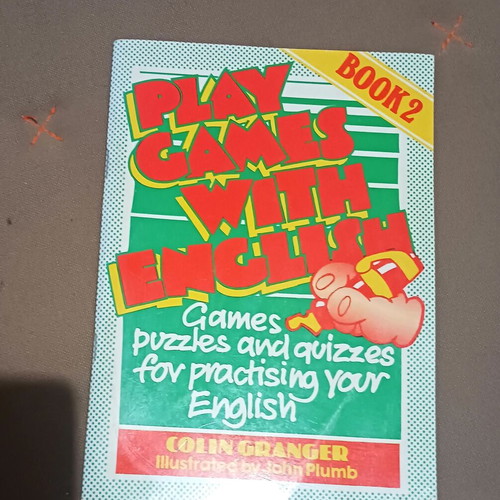 Play Games With English Book 2 Colin Granger like new