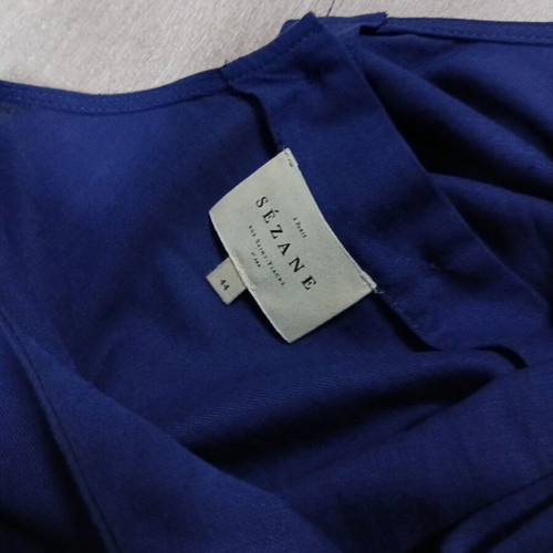 Sezane women's dress new, blue, XXL