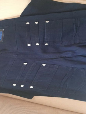 Blue dark Energiers pants for 14-year-old boy like new, size 164 cm