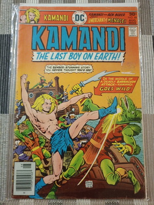 Kamandi The Last Boy on Earth comic book used, English