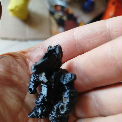 Beast black horse figure new