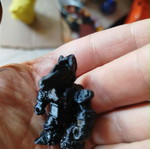 Beast black horse figure new
