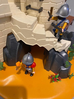 Playmobil military fortress with lighthouse collectible
