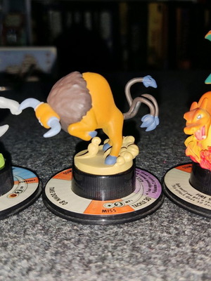 Pokemon tfg φιγούρες μεταχειρισμένες, σετ 3 τεμαχίων