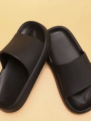 Shein anti-slip slippers size 39 new, black
