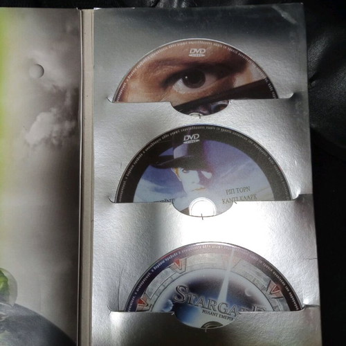 Science fiction DVD like new, pack of 3