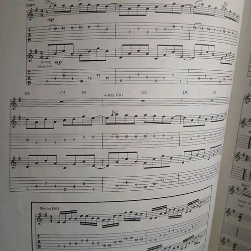 Iron Maiden No Prayer for the Dying Guitar Tab Book used