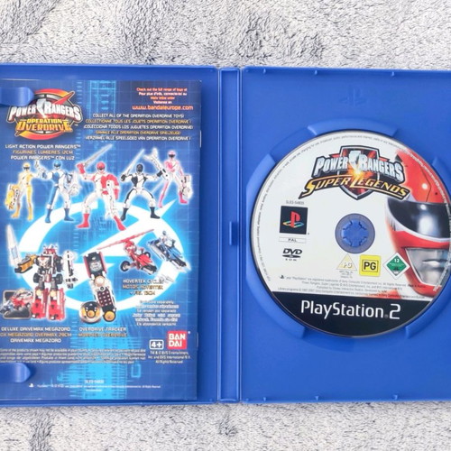 Power Rangers Super Legends PS2 used for PlayStation 2
