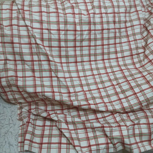 Window curtains set of 2 made of cotton satin