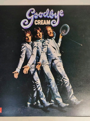 Cream Goodbye vinyl like new, rock, 1969, gatefold