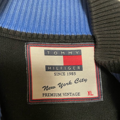 Tommy Hilfiger men's cardigan used, black, size M