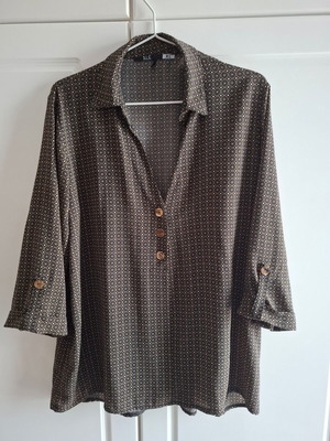 A.L.E Brown Shirt XL like new, ideal for transitional season