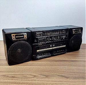 Panasonic RX-CT810 Panasonic RX-CT810 Boombox Radio Cassette Διπλό Κασετόφωνο Ραδιόφωνο