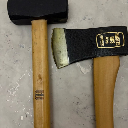Set of 2 new tools with bonus sledgehammer