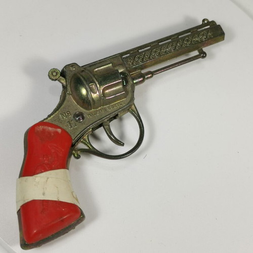 Super Gun No.11 Pilaz vintage children's toy gun used