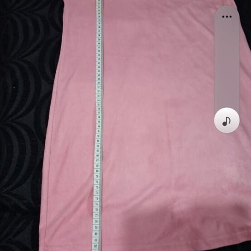 Zara Trafaluc Mini Pink Faux Suede Dress Like New