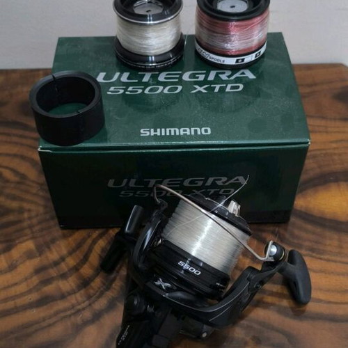 Shimano Ultegra 5500 XTD fishing reel like new with extra MVSpool teflon spool