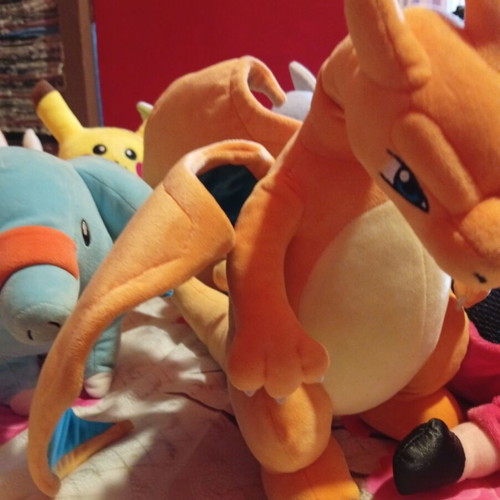 Set of various plush toys mainly Pokémon