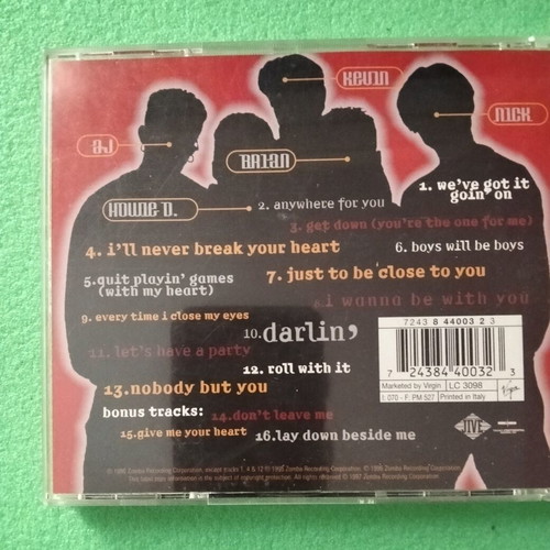 Backstreet Boys special edition CD