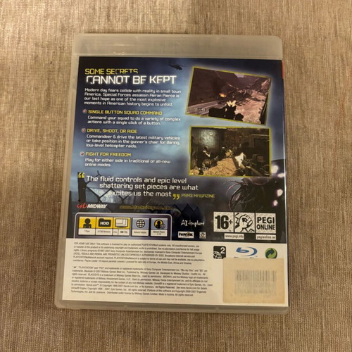 Blacksite PlayStation 3 PS3 English used complete