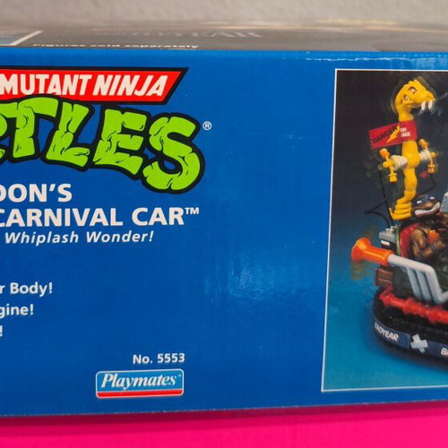 Don's Krazy Carnival Car vintage 1991 sealed Teenage Mutant Ninja Turtles