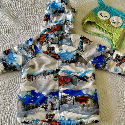 Next toddler jacket size 92 cm with hat