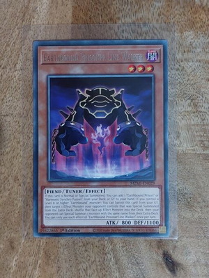 Yu-Gi-Oh Card Earthbound Prisoner Line Walker 1st Edition near mint