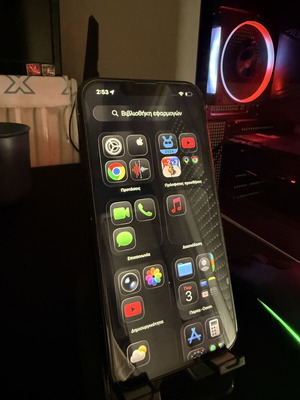 Apple iPhone 13 128GB black with new screen and battery