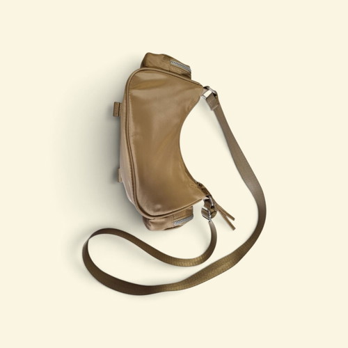 H&M beige crossbody bag, miniature