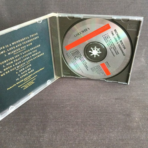 Michael Bolton Time Love And Tenderness CD like new, pop