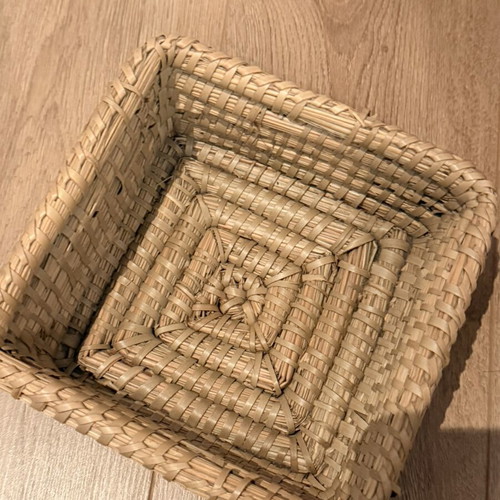 Zara Home wicker storage baskets like new