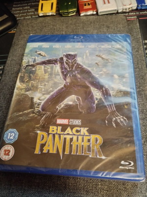 Marvel Studios Black Panther Blu-Ray 2018 brand new, factory sealed