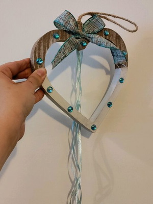 Hanging heart 18 cm new