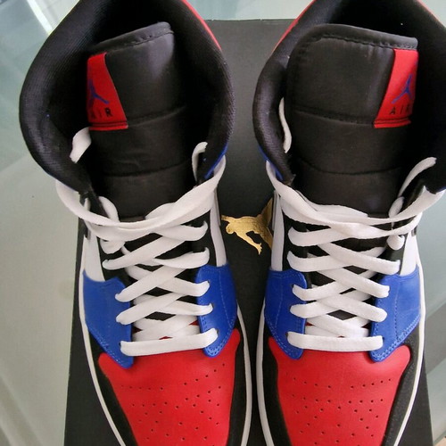 Air Jordan 1 Mid sneakers like new, size 46, colorful