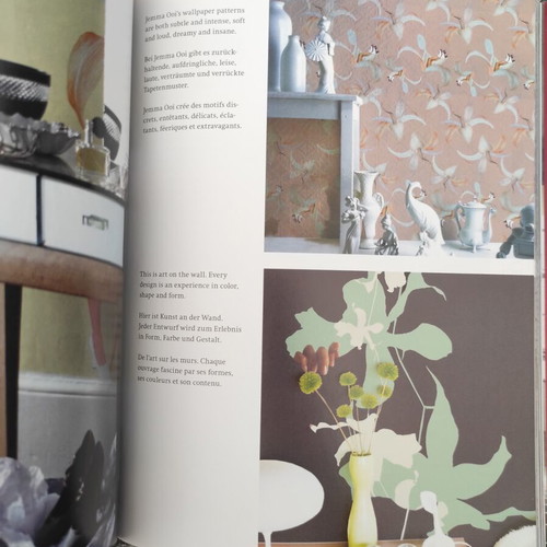 Wallpaper by Joachim Fischer like new, trilingual edition