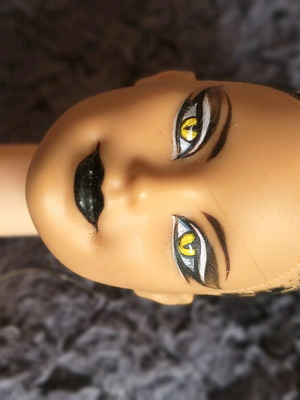 Barbie Millie doll head used, repainted