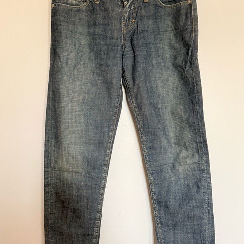 Replay low-rise cropped jeans like new, blue, size S