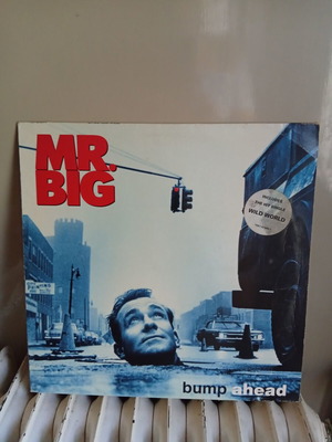 Mr. Big Bump Ahead vinyl record used, hard rock 1993