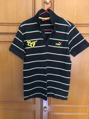 Scuderia Ferrari by Puma polo shirt used, multicolor, size M