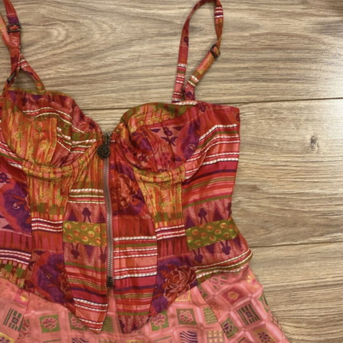 Christian Lacroix Bazar corset-style dress 90s archival
