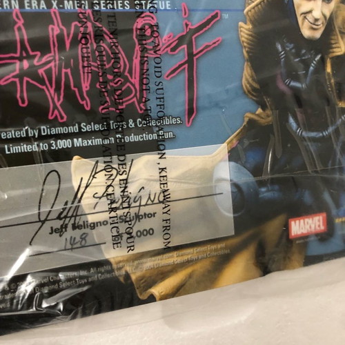 Gambit X-Men Jim Lee Statue Modern Era 8 Inches new