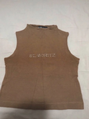 BSB sleeveless top like new, camel color, size S